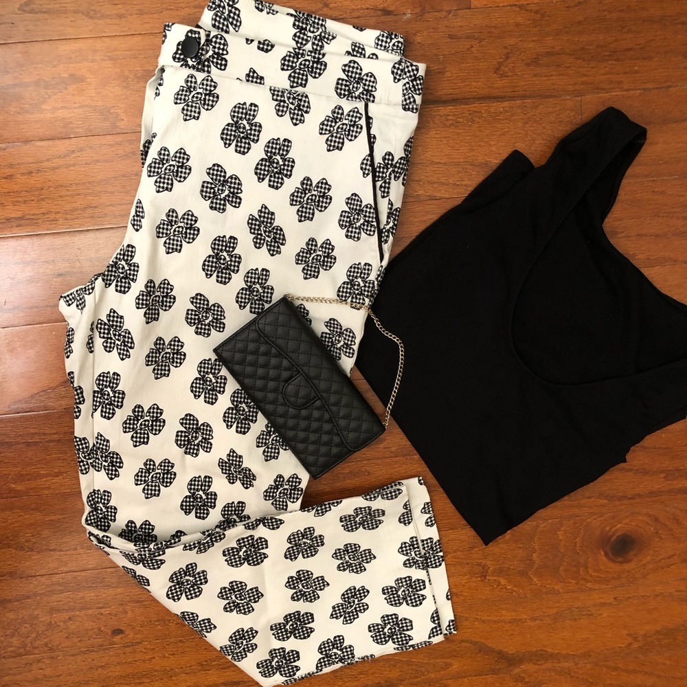 Cropped ankle pants